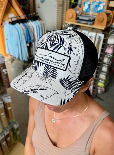 TAC Mid-Crown Trucker (TTPH) White Horsetail