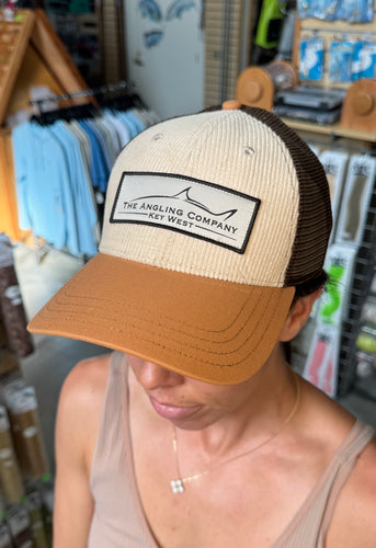 Pukka Adjustable Mid-Crown Trucker Brown / Wide Wale Corduroy