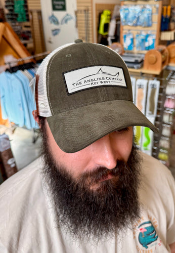 Pukka Adjustable Mid-Crown Trucker Stone / Dark Olive