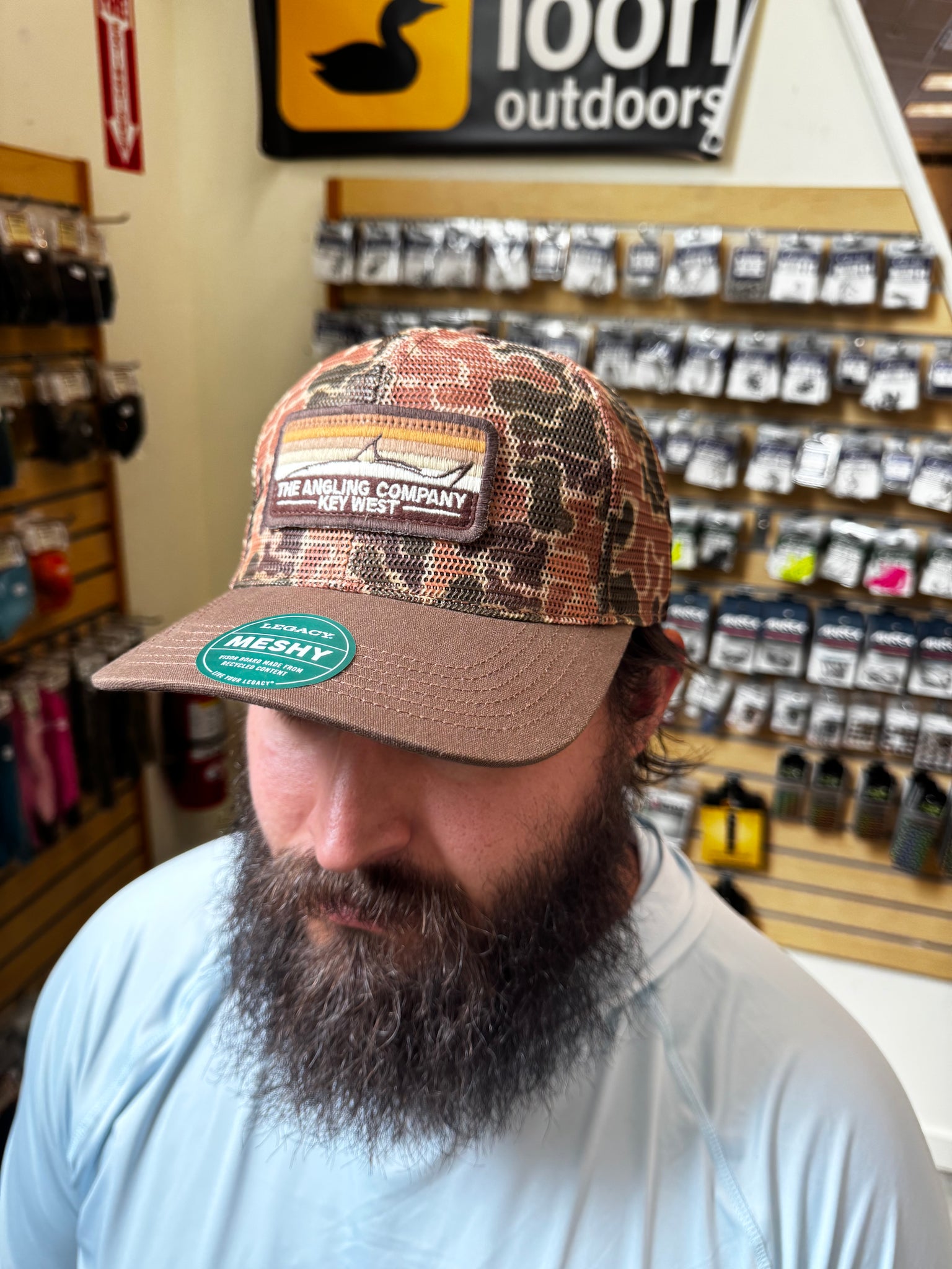 TAC Meshy Hat - Brown Duck Camo – Angling Company