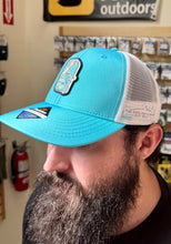 Load image into Gallery viewer, TAC Mid-Crown Trucker Grand Slam - Aqua / White