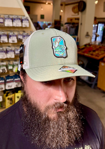 TAC Mid-Crown Trucker Grand Slam - Sage / Stone