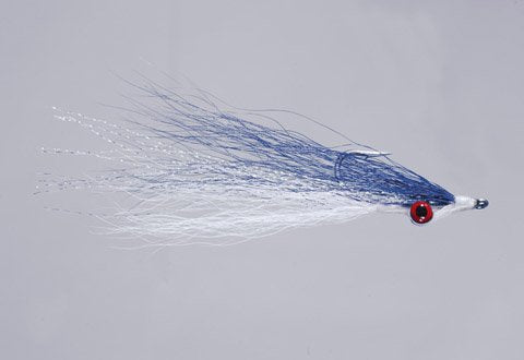 Clouser's Blue/White Deep Minnow - Size 2