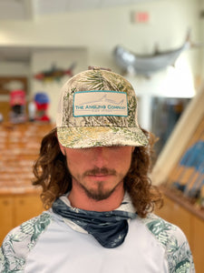 TAC GameGuard Hat- Meshback Stone with Teal