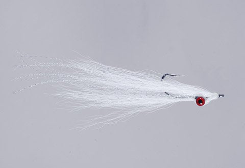 Clouser's White Deep Minnow - Size 2/0